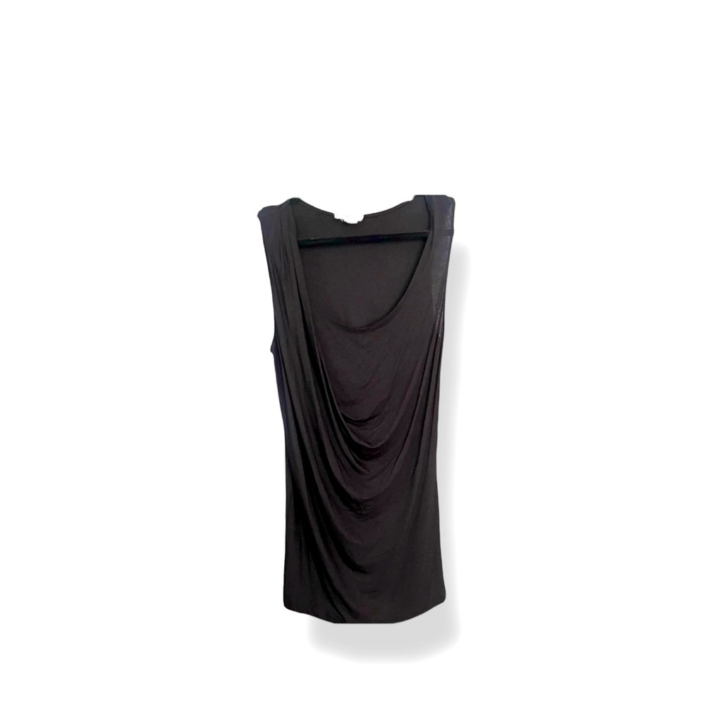 𝐕𝐈𝐍𝐂𝐄 Draped Jersey Mini Dress/ tunic